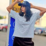 Chill Stripe Tee – Blue Lines